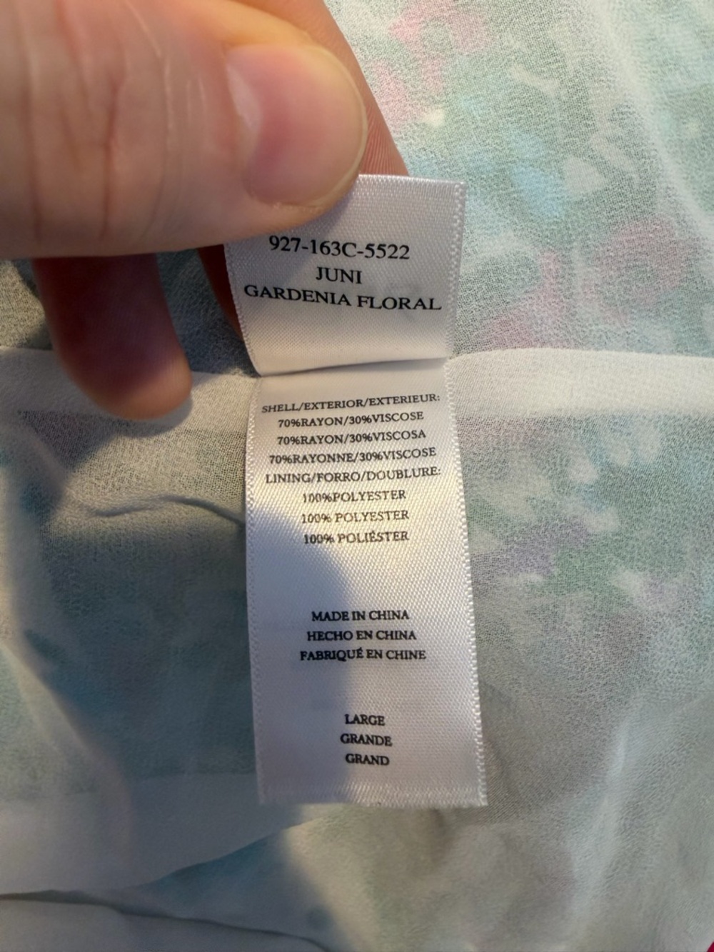 Rails Womens Juni Midi Dress Gardenia Multi Color Tiered Midi Dress Size Large - Picture 8 of 8